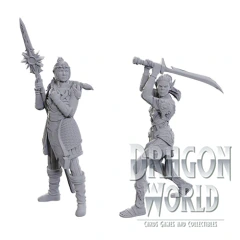 Laezel & Shadowheart - Unpainted - D&D Nolzurs - Baldurs Gate 3